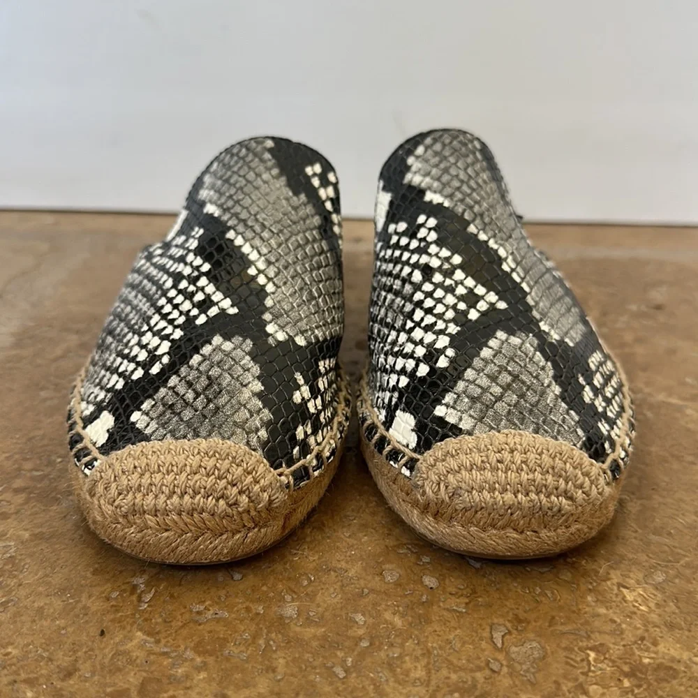 Tory Burch Snake Espadrille Slide | Size 6